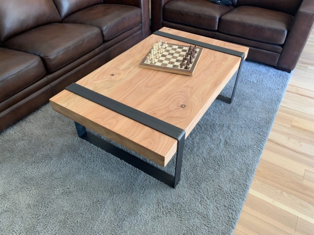 Block Style Coffee Table