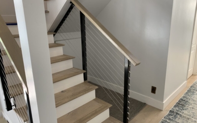 Interior cable railings