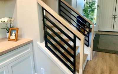 Horizontal Slatted Railing