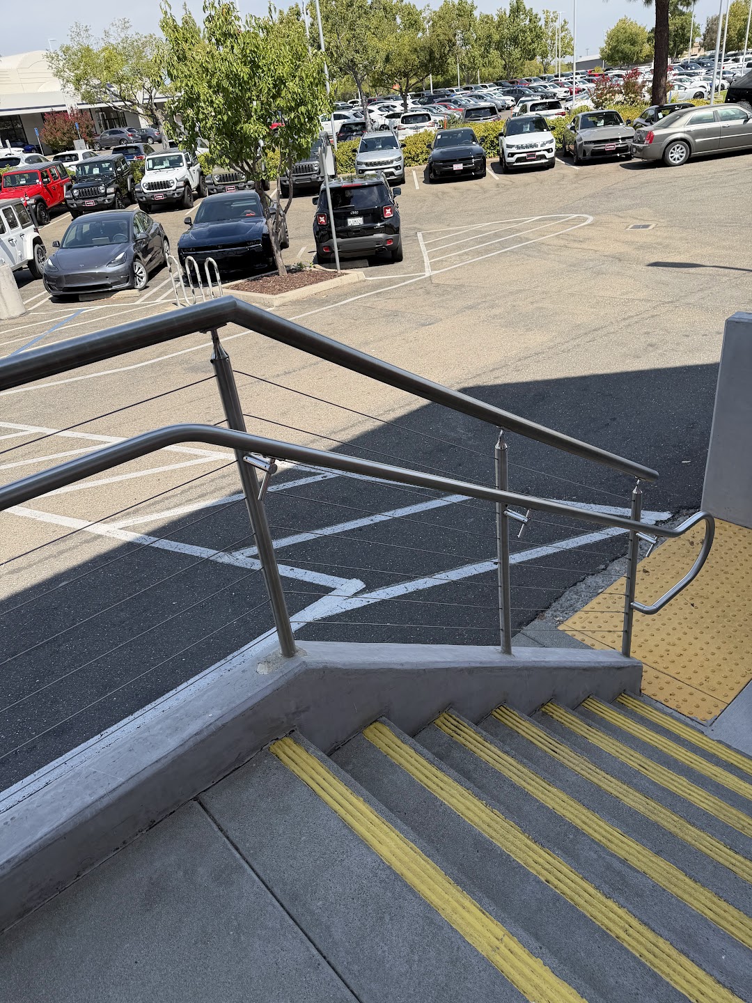 Stainless steel cable railing
