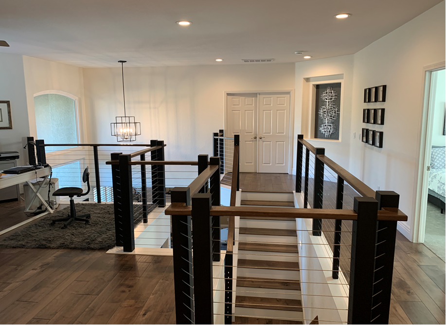Stainless cable railing Roseville
